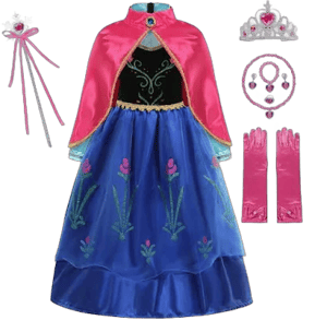 Princess Anna Dress Up with Cape