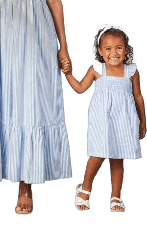 Mud Pie Baby Girl's Smocked Sundress & Headband Set