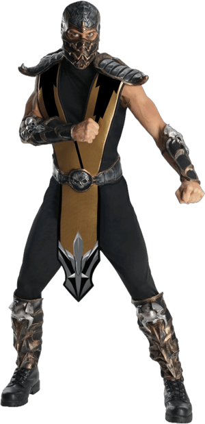 Scorpion Mortal Kombat Costume