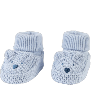 OshKosh B'gosh and Carter's Baby Boys Bear Crochet Booties