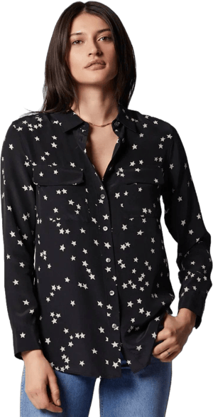 Equipment Women's Slim Signature Silk Shirt