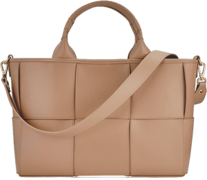 Gigi New York Sylvie Woven Leather Satchel Bag