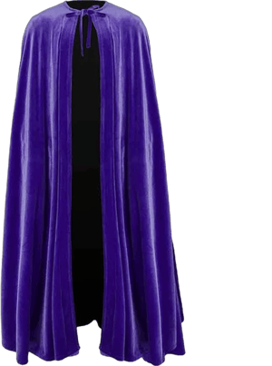 Medieval Collectibles Long Velvet Cloak