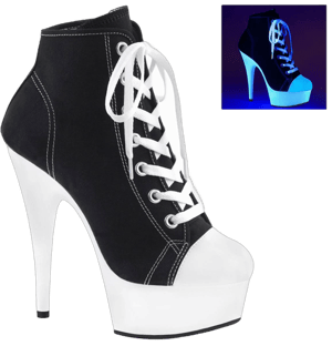 Pleaser Delight-600SK-02 Canvas Sneaker