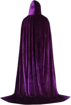 Gyratedream Unisex Kids Velvet Cloak Cape with Hooded