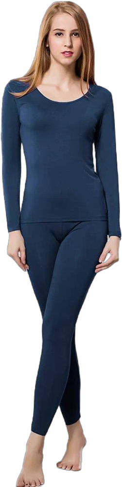 Herobiker Thermal Underwear Women Ultra-Soft Set Base Layer Top & Bottom Long Johns Warm with Fleece Lined