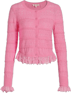 LoveShackFancy Women's Norden Alpaca-Blend Cardigan