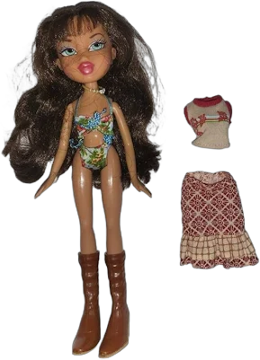 Bratz 2004 DANA Doll - Sun Kissed Summer Beach Clothes Swimsuit. - Toys & Collectibles | Color: Brown