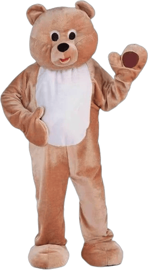 Lormaka Plush Honey Bear Mascot Costume