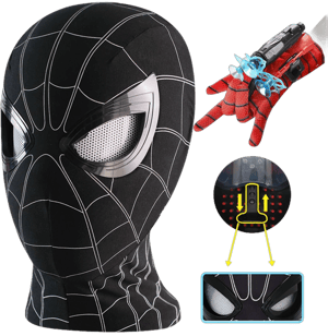 Spider Hero Movable Mechanical Eyes Mask