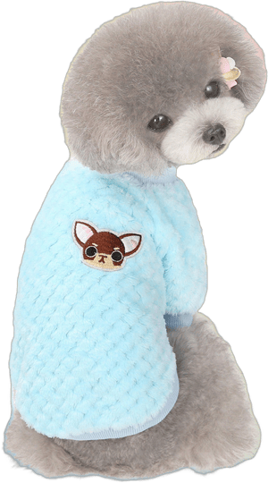 2-Legged Fleece Warm Dog Clothes Autumn Winter Teddy French Bulldog Pet Outfit, Cat Sweatshirt, Small Dog Hoodie, Double-Sided Cartoon Fleece Garment, New Autumn Winter Sweatshirt, Animal European And American Casual Pants