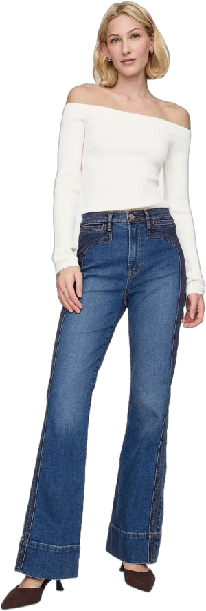 Gap Women's High Rise '70s Flare Jeans