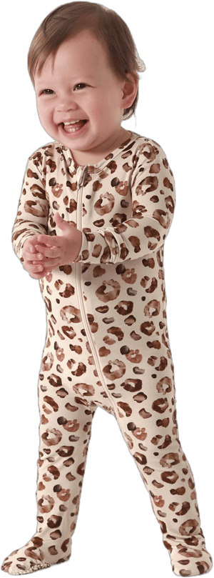 Gerber Baby & Baby Buttery Soft Viscose Made from Eucalyptus Snug Fit Footed Pajamas