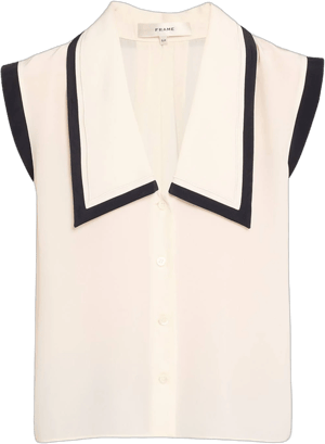 Frame Women's Silk Sailor Blouse