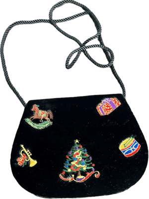 Karen Scott Vintage Velvet Crossbody