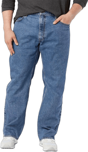 Levi Strauss Signature Men's Relaxed Fit Jeans