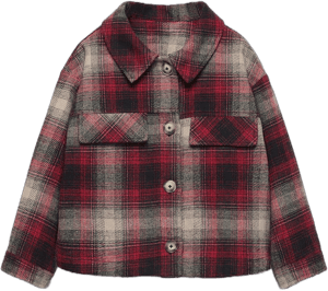 Zara Kids Plaid Overshirt