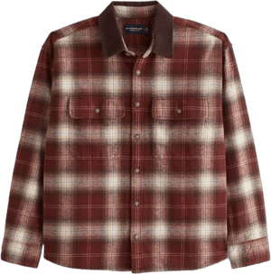 Abercrombie & Fitch Men's 90s Oversized Plaid Flannel