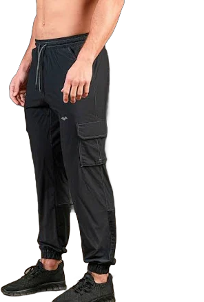 BATMAN Utility Cargo Performance Joggers - Arkham Black XL