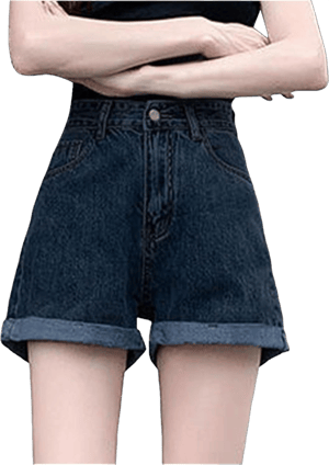 Women's High Waisted Denim Shorts Casual Ripped Summer Hot Short Jeans Frayed Distressed Jeans Shorts with Pockets Warehouse Amazon Warehouse Deals