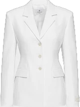 Aritzia Babaton Women's Standout Blazer in White | 12 | Polyester/Viscose/Cotton