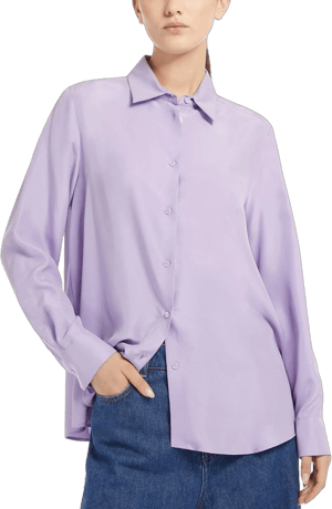 Weekend Max Mara Women's Almina Silk Button Front Shirt