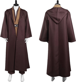 Jedi Costume Tunic Hooded Robe