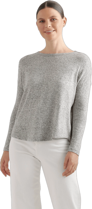 Quince Women's Brushed Long Sleeve Rayon T-Shirt