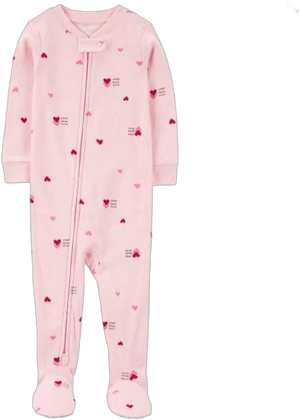 Carter's Baby Boys Heart Print Cotton Pajamas