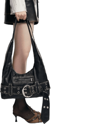 Brittany Crossbody Hobo Bag