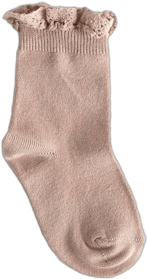 Adelisa & Co. Ankle Socks with Lace Edging