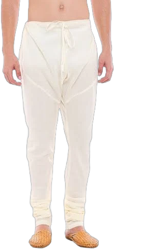 In-Sattva Men's Traditional Indian Style Pure Cotton Churidaar Pants