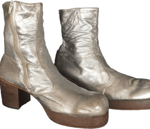 Antonio Fluxa Platform Leather Disco Boots