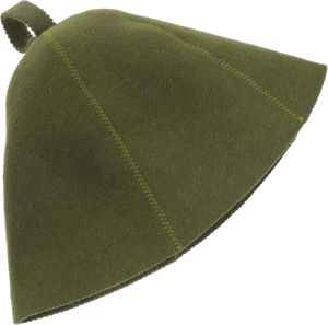 MERRYHAPY Wool Felt Sauna Hat Shower Caps Sauna Accessories Sauna Hat for Men Shower Hat for Women Sauna Supplies Reusable Sauna Hat Lightweight Sauna Hat Wool Bath Hat Wool Hat Portable 35.00X23.00X1.00CM Green