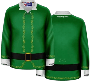 Christmas Elf Hockey Jersey