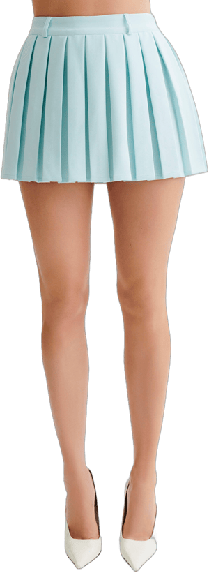 MESHKI Mura Pleated Mini Skirt