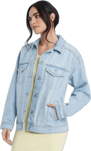 Universal Thread Women's '90s Baggy Trucker Jacket