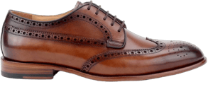 Warfield & Grand Men's Abby Wingtip Italian Full Grain Leather Oxfords