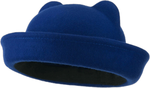 e4Hats Girl's Ear Crown Felt Fedora