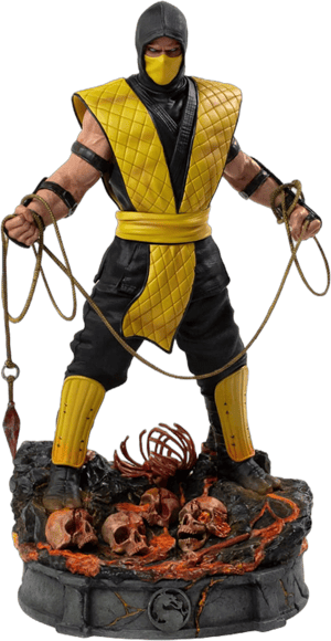 Iron Studios Statue Scorpion Mortal Kombat