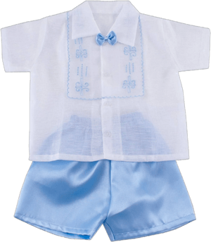 Boys' Baptism Barong Set