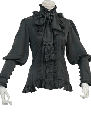 Victorian Edwardian Gothic Steampunk Punk Blouse