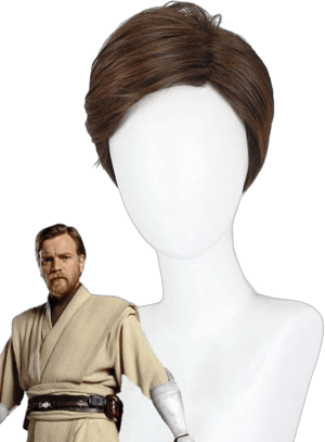 Star Wars Obi-Wan Obi-Wan Obi Wan Kenobi Cosplay Wig