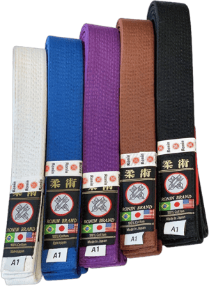 Japanese Made Ronin Deluxe Super High Quality Brazilian Jiu-Jitsu Belt