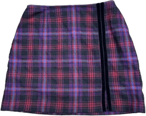 Vintage 2000s The Limited Deadstock Plaid Mini Skirt