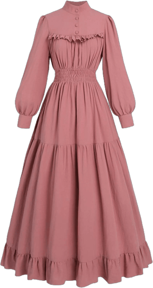 Women's Victorian Long Sleeve Dress