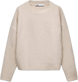 Zara Women's Basic Soft Knit Sweater