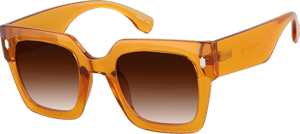 Zenni Women's Square RX Blokz Blue Light Sunglasses