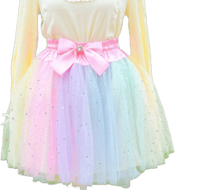 Magical Girl Rainbow Skirt