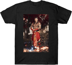 Mortal Kombat Liu Kang Mk1 Mk12 T-Shirt